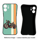Striped Moto Drift Vivo V50 5G Back Cover